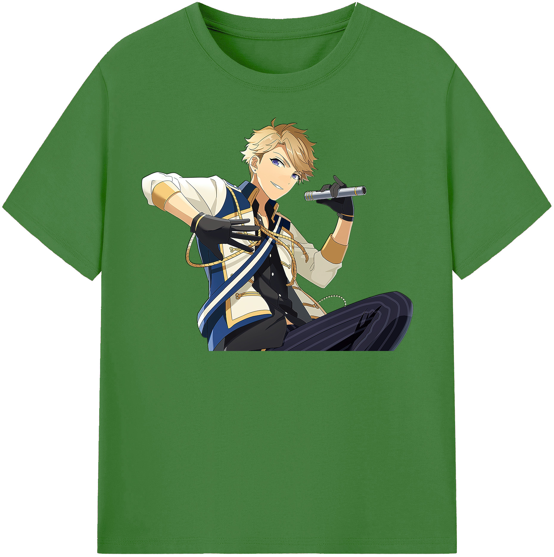 （画像用） あんさんぶるスターズ! Ensemble Stars レディースカジュアルプリントTシャツ（綿100％）